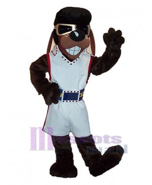 Active Dog Mascot Costume Animal