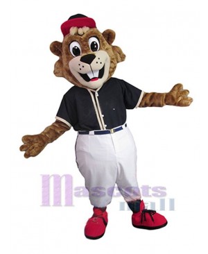 Baseball Beaver Mascot Costume Animal