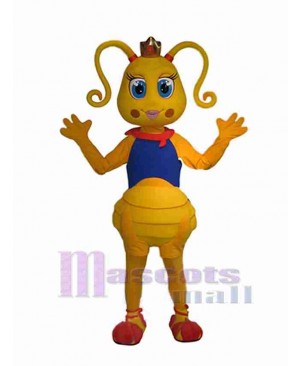 Yellow Ant Mascot Costume Insect