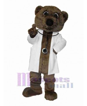 Hospital Bear Mascot Costume Animal