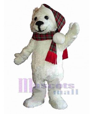 White Bear Mascot Costume Animal