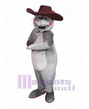 Female Sea Lion Mascot Costume Ocean