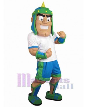 Sports Muscle Man Mascot Costume People